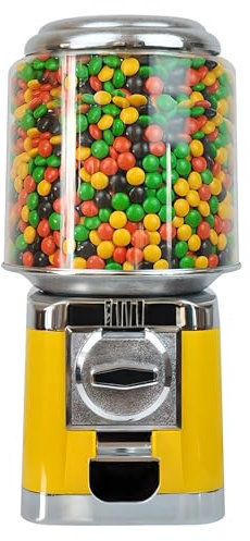 Coin Operated candy Vending Machine - Retro Home Candy Machine for Kids, Ideal for Parties and Playrooms, Fun and Engaging Activity
