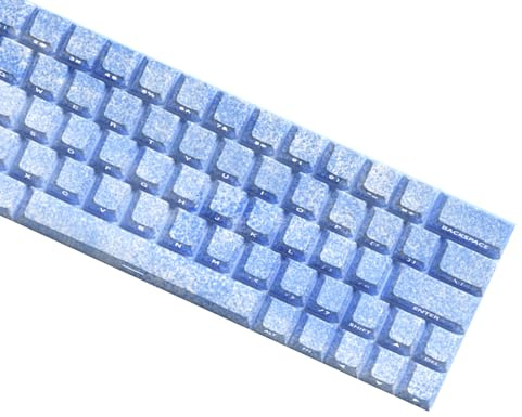 Qsvbeeqj 64/74 Ice Blue Original Height - Cappellino per chiave con stampa laterale, per tastiera meccanica