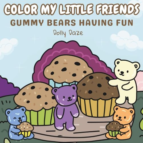 Color My Little Friends: Gummy Bears Having Fun