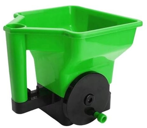 Strumenti Agricoli Spandiconcime per giardinaggio Seminatrice manuale Capacità 3L Per semina Fertilizzante Applicatore di fertilizzanti per neve che si scioglie