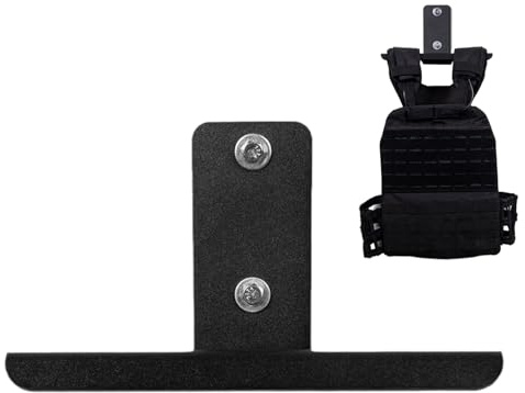 Supporto da parete per piastre di peso – Supporto da parete multifunzione in acciaio per la casa, per biciclette, palloni da calcio, moto, camere, garage, negozi, fiere, uffici, calcio