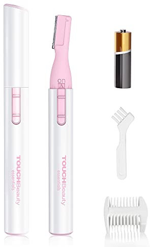 TOUCHBeauty Tondeuse Rasoir Stylo Électrique Portable pour Femmes pour Sourcils,Visage,Corps et Bikini AG-815(Rose)