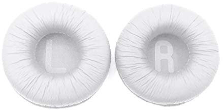 TY-UNLESS Replacement Foam Ear Pads Pillow Cushion Cover for JBL Tune600 T500BT T450 T450BT JR300BT Headphone 70mm EarPads,White