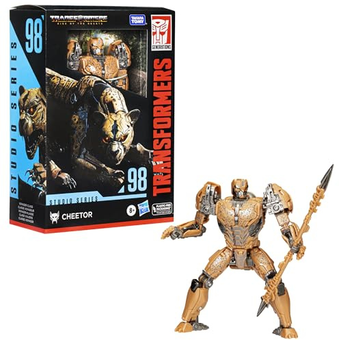 Transformers Studio Series Voyager-Klasse 98 Cheetor Action-Figur zu Aufstieg der Bestien, 16,5 cm