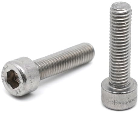 20x Vis CHC M5 x 20mm inox - Vis BTR en Acier Inoxydable A2 Six pans Creux Tête Cylindrique - DIN 912 tête ronde pour rondelle et écrou