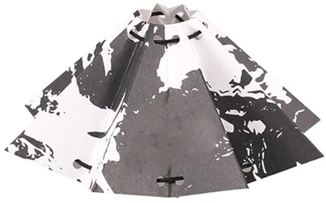 Lampenschirm aus Papier mit tiefer Schutzhülle, elegantes Design in Regenschirmform für Beleuchtung, Ersatzballons für Terrasse, Pool, , Grill und Garten