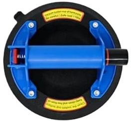 Ventosa de vacío de 8 pulgadas con capacidad de carga de 250 kg, extractor de succión potente for baldosas, vidrio, pisos y herramientas de elevación. Fácil de operar