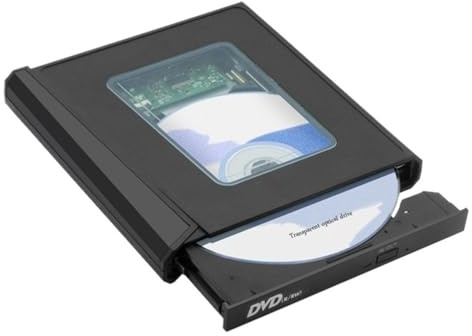 Lecteur Optique Externe USB 3.0, Graveur De Disque, DVD, Ordinateur Portable, Lecteur Optique Externe Mobile(Black)
