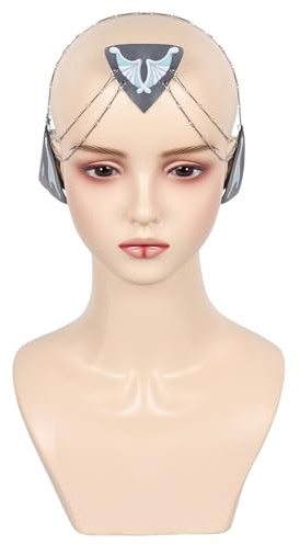 Yulefly Amidala Kostüm Stirnband Padme Cosplay Kopfbedeckung Halloween Outfits Karneval