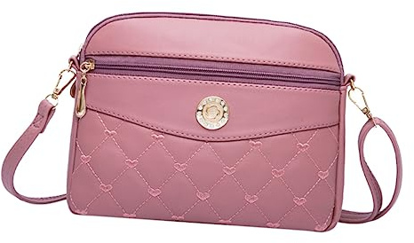 Toyvian Sac Bandoulière Femme Élégant PU Sac Seau Capacité Importante pour Cosmétiques Pochette Casual à Épaule Unique pour Voyage Cabine et Usage Quotidien