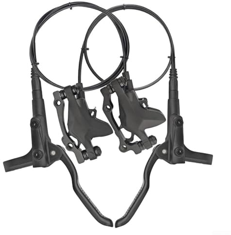 Kit de frein à disque hydraulique à double piston pour VTT avec frein avant et frein arrière pour une performance optimale (arrière uniquement)
