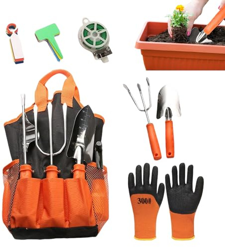 Outils de Jardinage, Tranchage et Coupe-Branches, sécateur et Pelle à, pour Personnes âgées, Adultes, Femmes et Amateurs de Jardin comme Anniversaire, Noël et