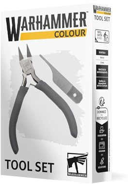 Games Workshop - Warhammer Colour: Tool Set (Starter Clippers and Starter Mouldline Scraper)