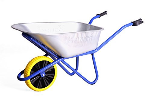 Kelberg Schubkarre mit Starco Flex Lite PU Vollgummirad AGRO 130L