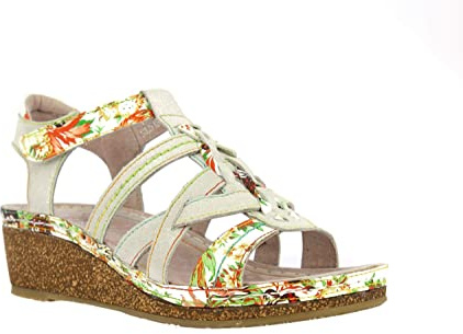 Laura Vita Facraho 04, Sandali Peeptoe Donna, Beige, 37 EU