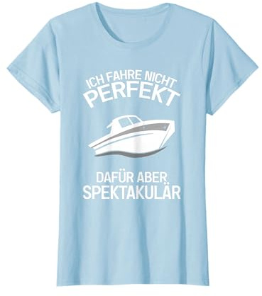 Sportboot Boot fahren Motorboot Bootsfahrer T-Shirt