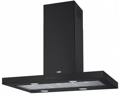 Franke Tale 905 I BK Matt Inselhaube 90 cm Edelstahl Schwarz Matt