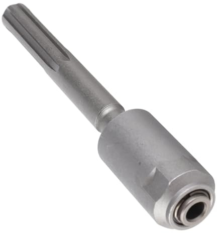 Leopacat Adaptador SDS Max a SDS Plus Profesional, 40 Acero Cromado Herramienta Rápida de Vástago Convertidor de Broca de Mandril Compatible con Brocas Estándar SDS Max y SDS Plus Alta Resistencia