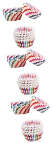 Cabilock 600 Pz Vassoio Carta Cupcake Bianco Pirofila Per Muffin Fodera Per Cupcake Fodera Per Tazza Da Dessert Mini Muffin Cupcakes Carta in Pasta Di Legno Carta Per Incartare Monouso