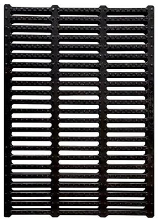 Kunststoff-Abflussgitter für Hof, Zaun, Gehweg, Bauernhaus, Länge 50 cm, Drainagefilter, Außenablaufabdeckung, 50 x 50 x 3 cm