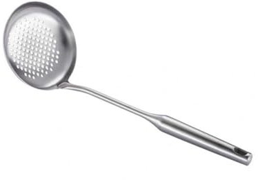MAGICLULU Cuillère à Soupe Filtrante avec Trou pour Égoutter Cuillère Longue Manche Acier Inoxydable pour Cuisine Service