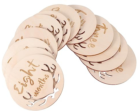 Operitacx 12Pièces Cartes pour Ensemble De Jalons De Créatifs pour Photos De Accessoires De Photographie
