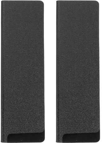 QUARKZMAN 2 Pcs Custode Per Punte Di Coltelli 6.5x 2 Custodia ABS Per Coltelli Fodera Protettiva Per Lame Guaina Universale Per Casa Cucina, Nero