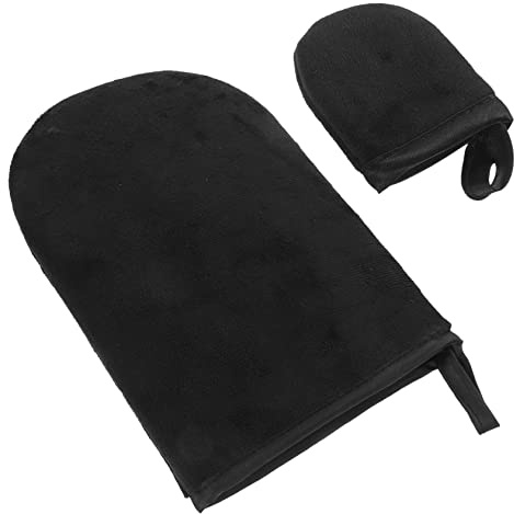 Gogogmee 1Juego Guantes de Protección UV para Manicura de Gel Guantes Sin Dedos Transpirables y Resistentes al Protegen Manos de UV durante Tratamientos de