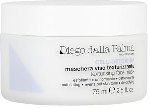 Diego dalla Palma Maschera Viso Texturizzante, 75 ml, Trattamento Detossinante per il Viso