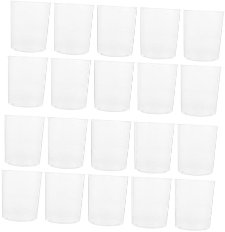 HONITANO 30pcs Measuring Cups Laboratory Beakers Scale for Science Experiments and Measuring Drinks