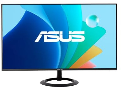ASUS VZ279HG - Monitor Eye Care Gaming de 27, IPS, Full HD, 99% sRGB, sin Marco, 120 Hz, SmoothMotion, 1 ms, Adaptive Sync, Eye Care Plus, Filtro de luz Azul, antoparpadeo, montable en Pared