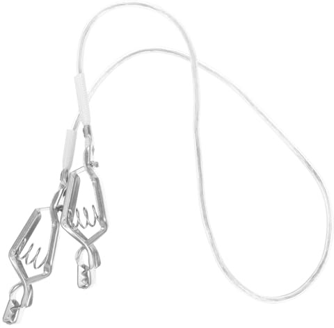 ifundom Clip de Câble Réglable en Aluminium pour Masque d'Escrime, Pince Multifonction pour Fleuret, Accessoire d'Escrime pour Entraînement en Salle et Compétition