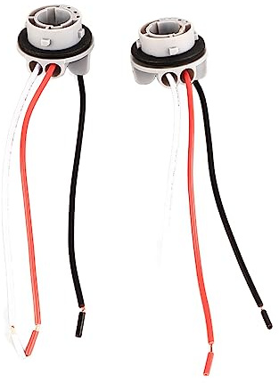 Lampenhalter Stecker, 2 Stück 1157 Sockel Blinker Bremse Glühbirnen Halter Adapter Basisstecker Kabel