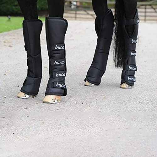 Bucas Transportgamaschen 2020 Boots Black/Black