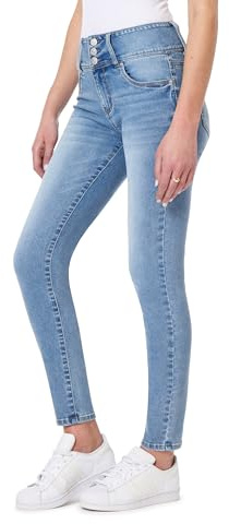 WallFlower Sassy Ankle Skinny Jeans for Women, High Rise, Insta Soft Juniors Jeans, Melissa, 7