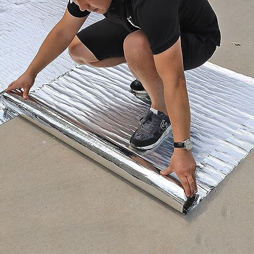 FENGSHOUU Asphalt Reparaturband,Selbstklebend Wand-Riss-Reparatur-Band,Dachdeckerband,Bitumenband,Selbstklebendes Abdichtband,für Dachlecks,Fensterbrettlücken,Rohrbrüche (0.5x10m)