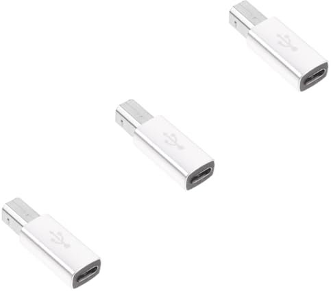 SUPVOX 3pièces Adaptateur Usb Type-c Vers Usb Pour Piano Électrique Et Imprimantes Interface Audio Play Transmission Rapide Et Fiable