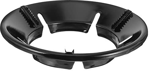 Hemobllo Cast Iron Windproof Wok Ring 5 Openings Gas Stove Wok Support Rack Non-Slip Oven for Household Kitchen Accessories