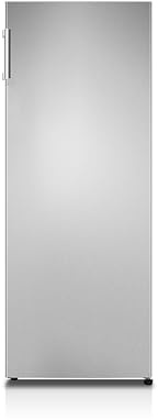 PKM Vollraumkühlschrank KS242.0EIX | Inox Design | 242 Liter Nutzinhalt | 104 kWh | 40dB | LED-Beleuchtung | Freistehend