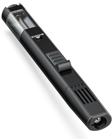 VVAY Torch Lighter Butane Refillable, Long Stick Lighter for Candle Grill Fireplace BBQ Camping