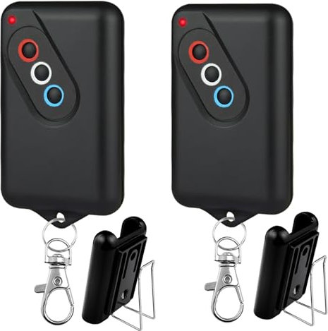 Telecomando FJIAYIF 2211-L Tx apriporta del garage aggiornato 303 MHz/390 MHz compatibile con porta garage Guardian 2211-L (Tx) GD2213 BHT3 ecc. Modello sostituire 315 600 600sl Telecomando per porta