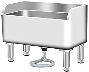 Évier Utilitaire autoportant, éviers de Service, évier de Sol, éviers de Service extérieurs, Bassin de Service de Balai en Acier Inoxydable, évier de buanderie Domestique, Petit évier pour a