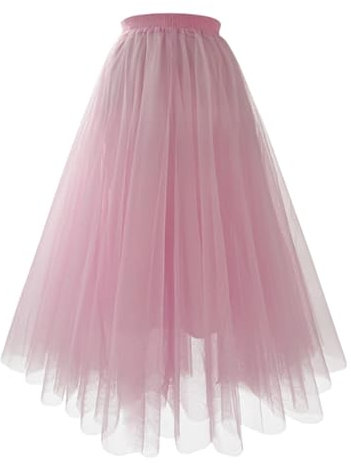 WILLBEST tüllrock schwarz Kinder 122 kostüm Maleficent Damen Babydolls BH tüllrock schwarz rot Kinder weihnachtsrock Damen weiß Knielang Halloween kostüm größe xs Rapunzel