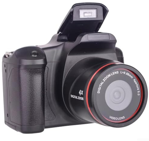 Fotocamera digitale portatile, videoregistratore HD 1080p zoom digitale 16x, schermo TFT LCD da 2,4 pollici, risoluzione foto 16 MP, interfaccia USB espandibile