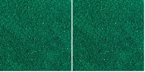 Hortense B. Hewitt Wedding Accessories 1-Pound Decorative Colored Sand, Emerald (Pack of 2)