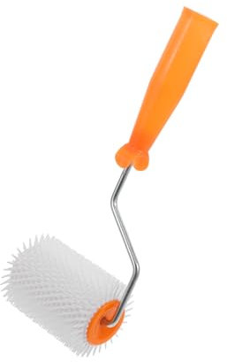 HOLIDYOYO Pointes Pour Chape Démoussant Autonivelant Élimine Bulles Air Outil Professionnel Pour Finition Uniforme