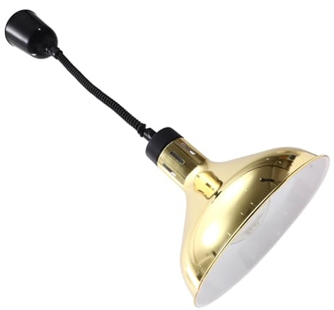 PRETYZOOM Food Heating Lamp Retractable Hanging Warmer Convenient Hotel Heating Grill Glass Lamp Light Bulb Warm Bulb Warm Light Keep Food Buffet Server Hanging for Kitchen Chicken h