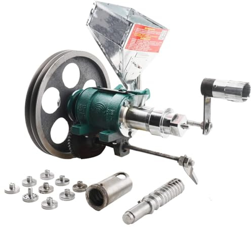 ANGDI Extrudeuse de maïs soufflé, Machine à 10 moules pour Riz soufflé, capacité de 25 kg/h, extrudeuse de maïs soufflé, Machine à extruder Les Snacks soufflés à Essence pour étal de Rue
