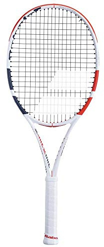 Babolat Pure Strike Lite S NC Tennisracket, 36, Graphit, Weiß, Fortgeschrittene, ATP Tour, strung