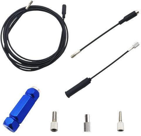 CTRICALVER Bicicleta Enrutamiento de Cable Interno de Cable Kit, de Cambio hidráulico guía de Cable Interno con imán
